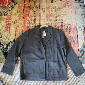 NWT JCREW Knit Oversized blazer